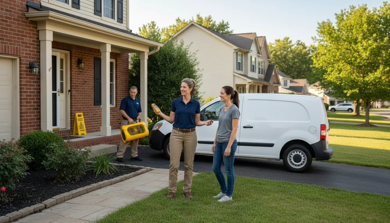 Water restoration image for Flood Water Cleanup, Removal And Restoration Services in Windsor, WI